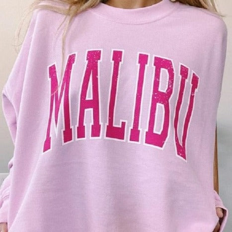 Pink Malibu Pullover