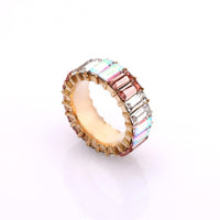 Colored Eternity Ring