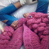 Crochet Lantern Sleeve Cardigan - SHOPLOULOU.COM ⎮ SHOP LOULOU ⎮SHOPLOULOU 